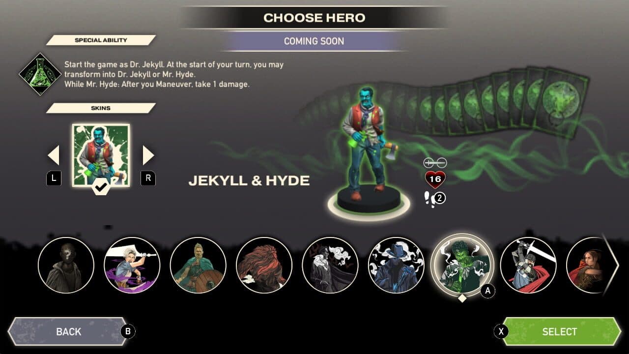 Unmatched: Digital Edition - Jekyll & Hyde screenshot 1