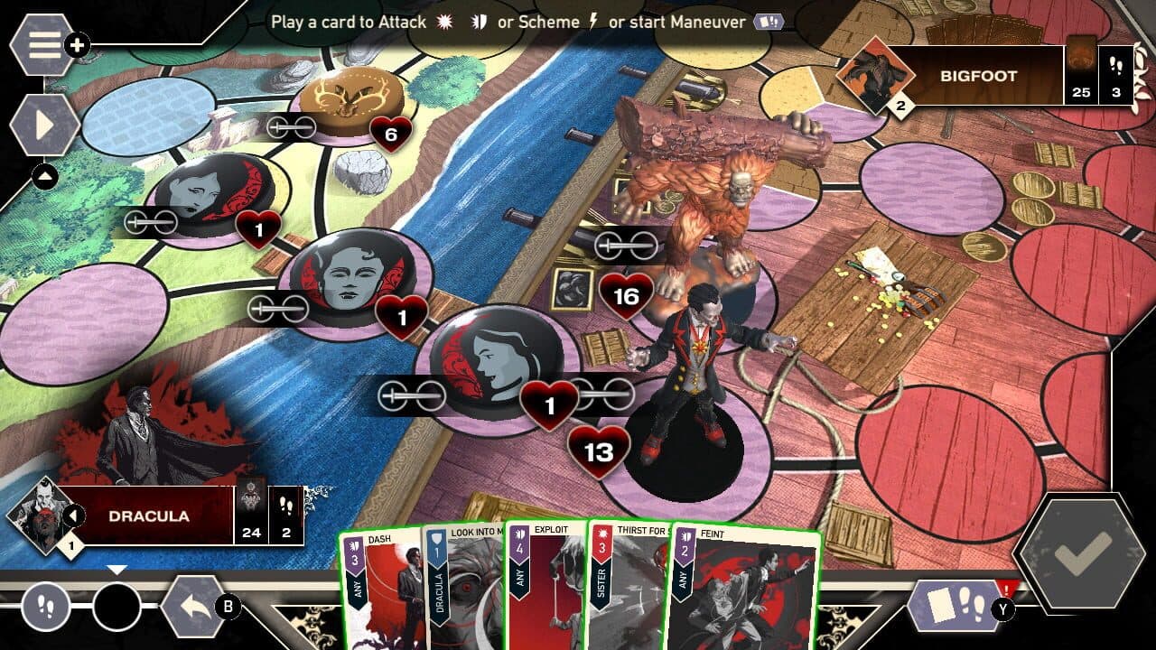 Unmatched: Digital Edition - Dracula screenshot 1