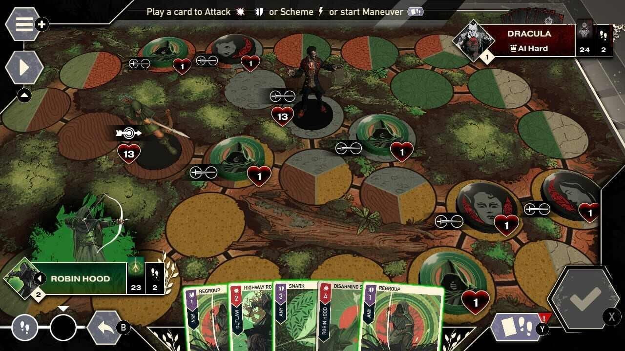 Unmatched: Digital Edition - Sherwood Forest screenshot 1