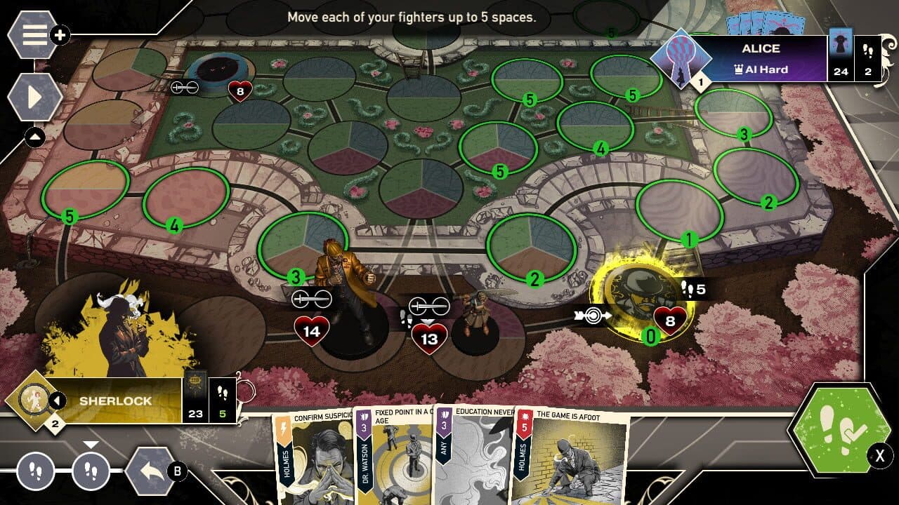 Unmatched: Digital Edition - Sherlock Holmes screenshot 1
