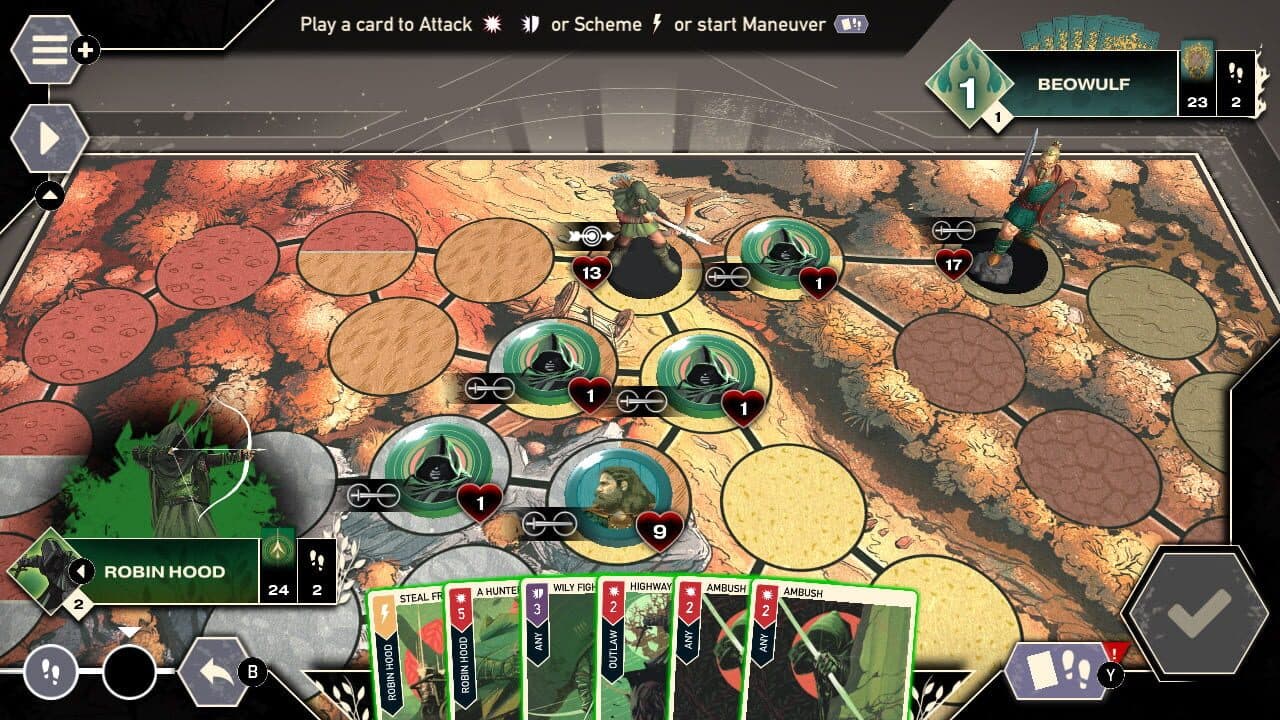 Unmatched: Digital Edition - Robin Hood screenshot 1
