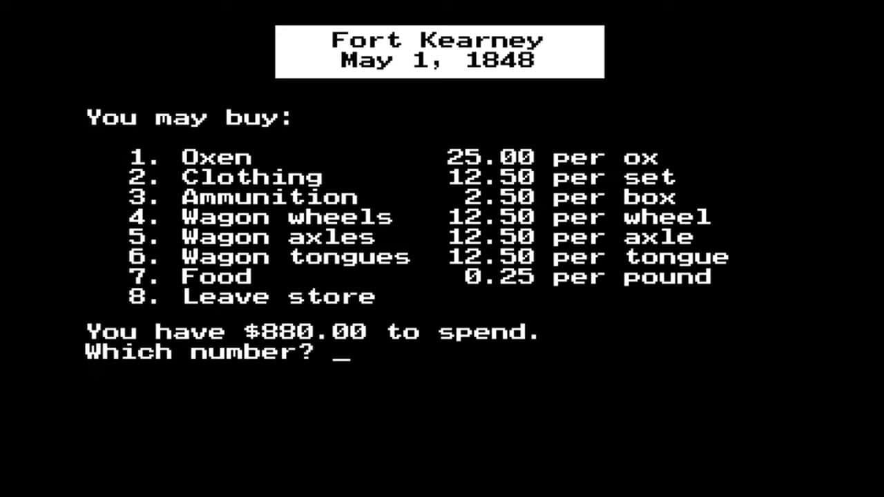The Oregon Trail: Classic Edition screenshot 1