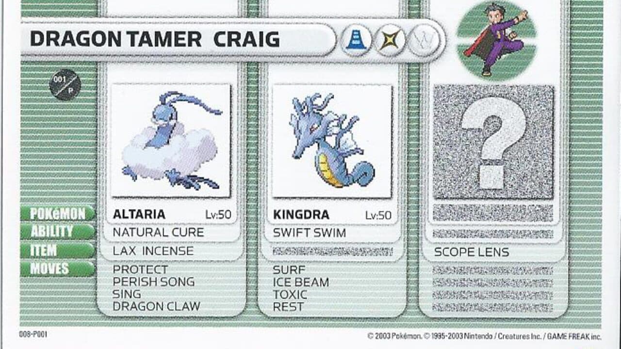 Pokémon Battle e Card: Freezing Ray screenshot 1