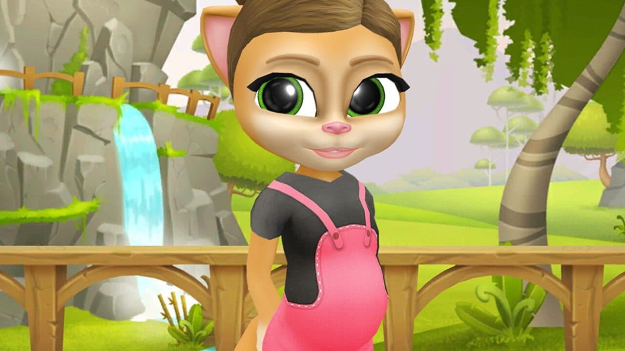 Pregnant Talking Cat Emma screenshot 1
