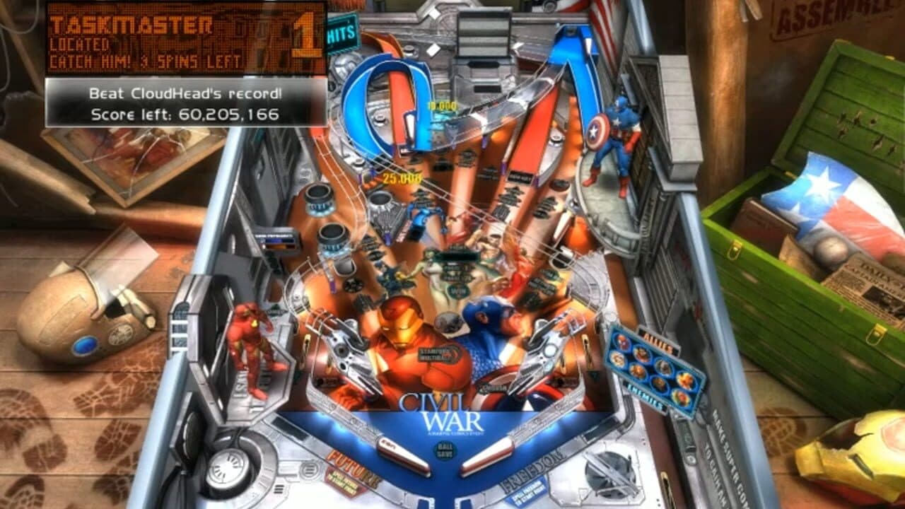Pinball FX2: Marvel Civil War thumbnail 2