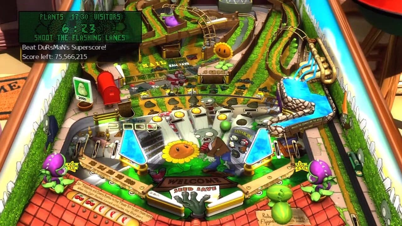 Pinball FX2: Plants vs. Zombies thumbnail 3