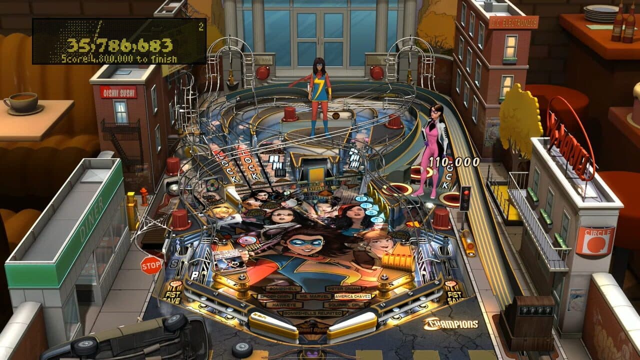 Pinball FX2: Marvel's Women of Power thumbnail 3