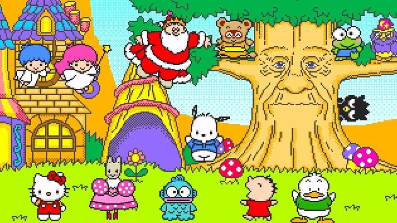 Ai to Yume no Kuni Sanrio Puroland Asobinagara Oboeyou! Hiragana Katakana thumbnail 2