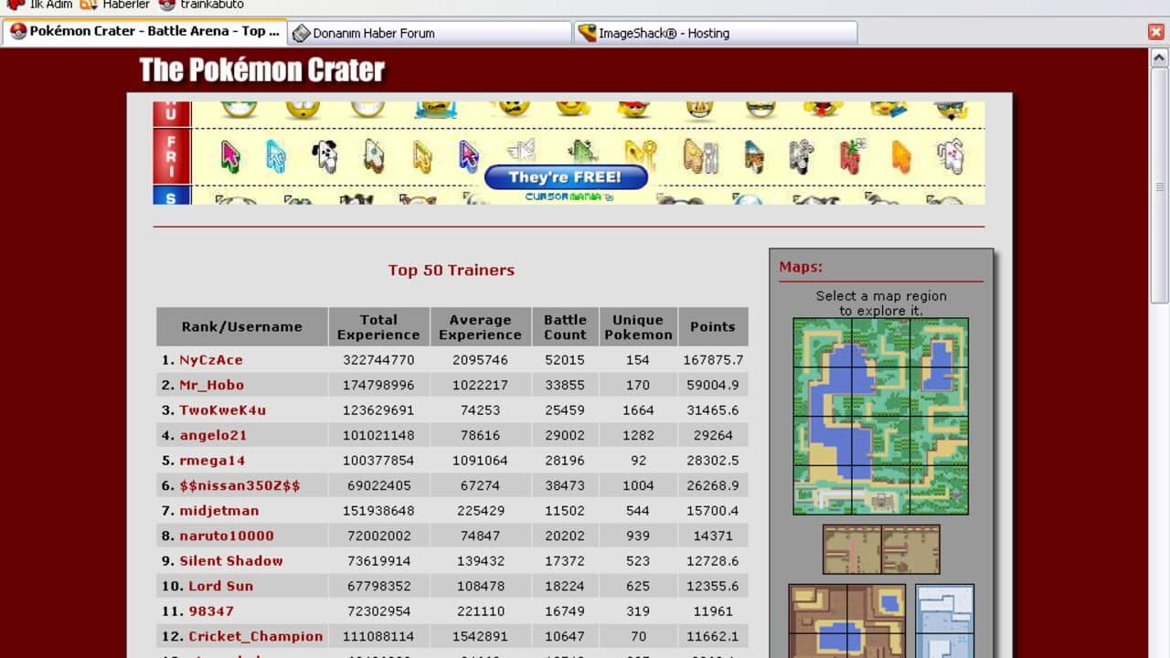 Pokémon Crater screenshot 1