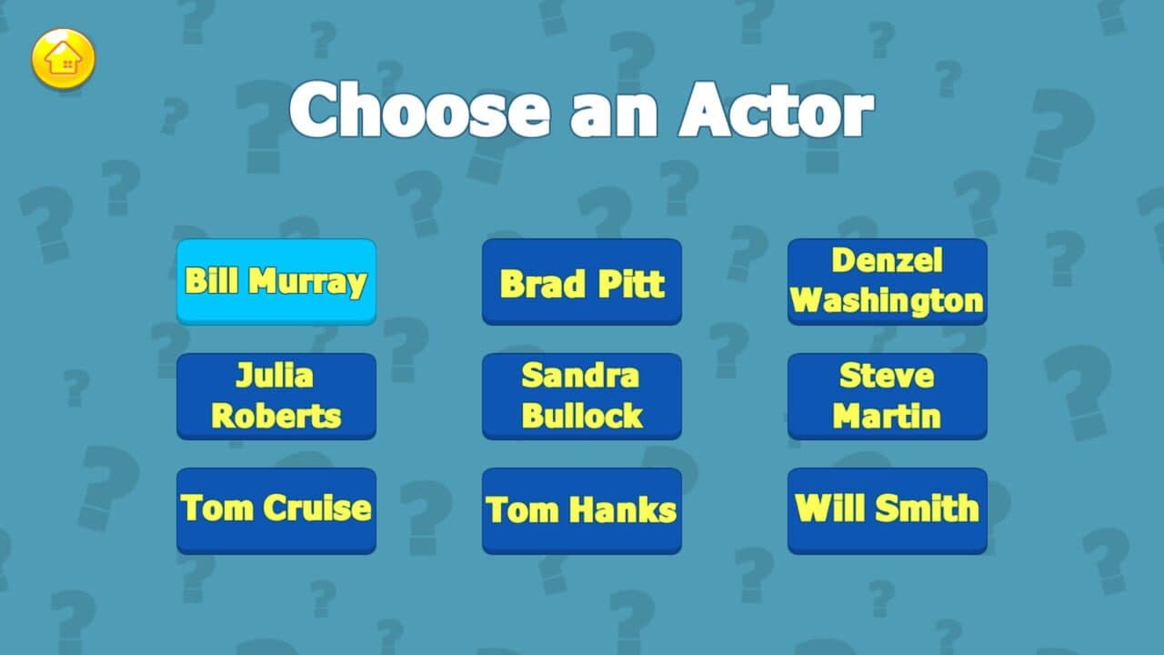 Movie Actor Trivia screenshot 1