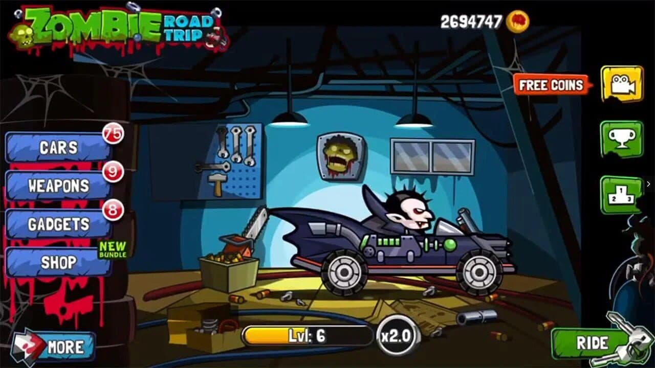Zombie Road Trip screenshot 1