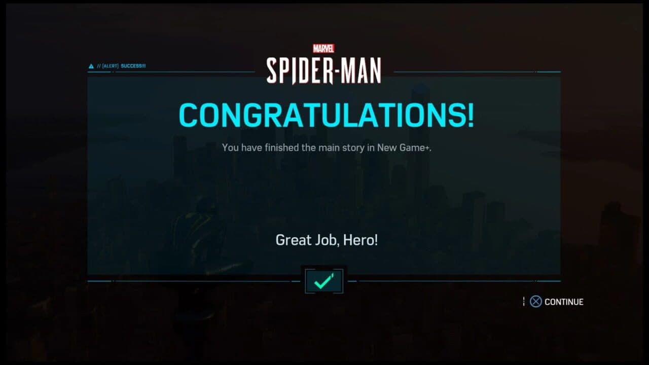 Marvel's Spider-Man: New Game Plus Update screenshot 1
