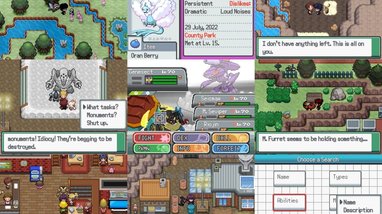 Pokémon Tectonic screenshot 1