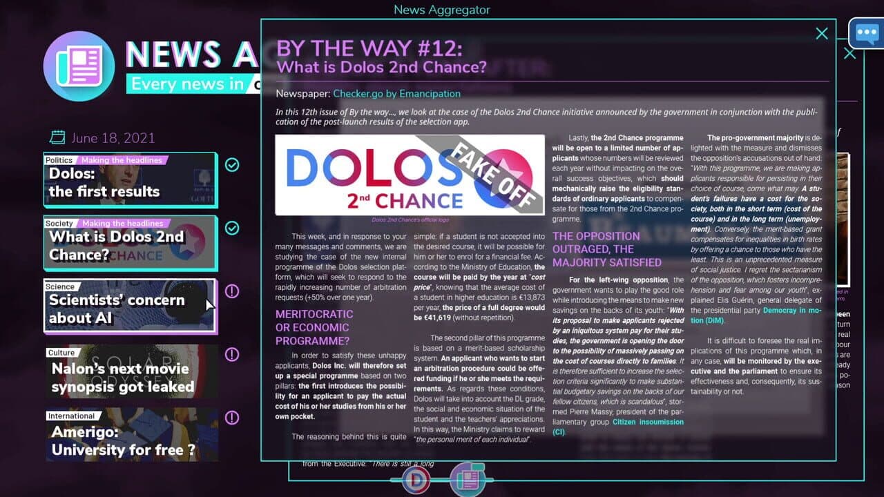 Dolos: Your Best Future screenshot 1
