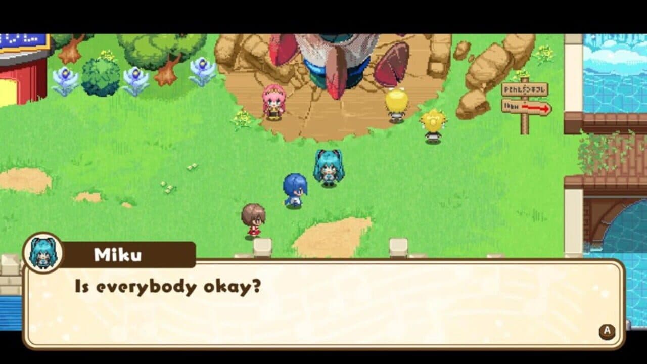 Hatsune Miku: The Planet of Wonder and Fragments of Wishes screenshot 1