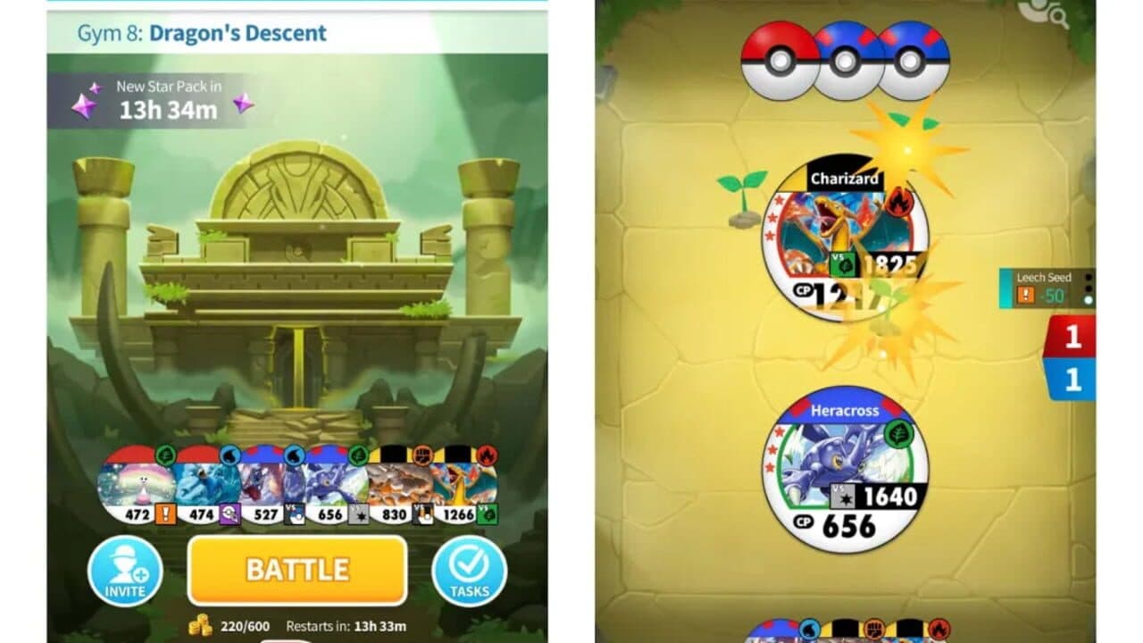 Pokémon Medallion Battle screenshot 1