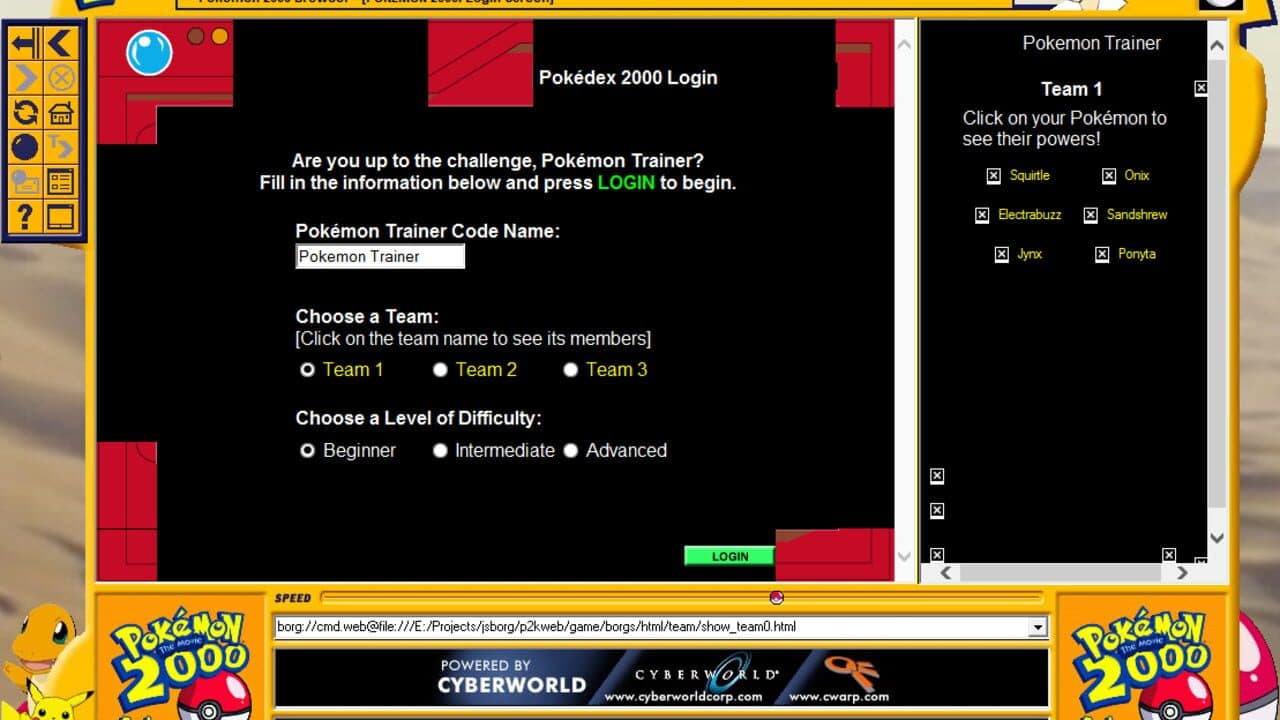 Pokémon 2000 Adventure Game thumbnail 3