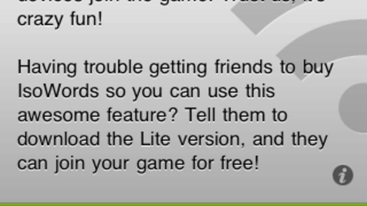 IsoWords screenshot 1