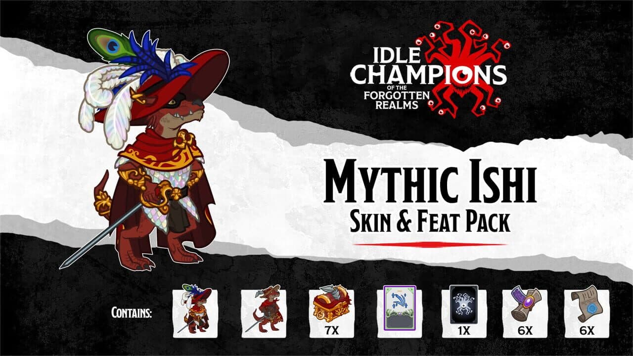Idle Champions: Mythic Ishi Skin & Feat Pack screenshot 1