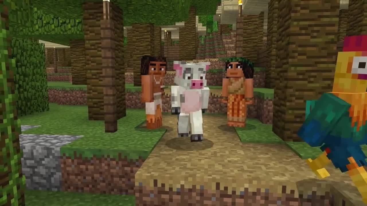 Minecraft: Moana Character Pack screenshot 1