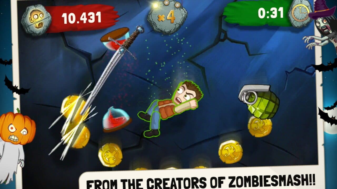 Zombie Swipeout screenshot 1
