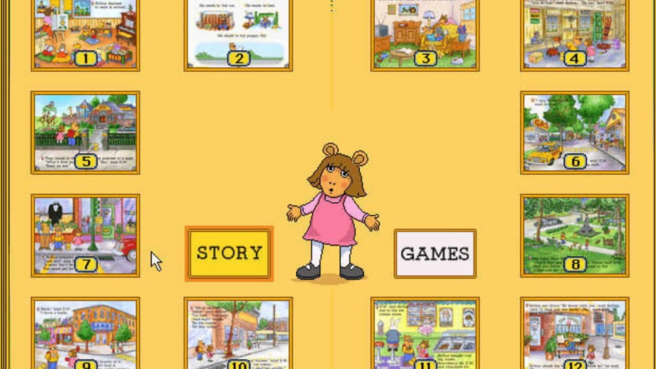 Living Books: Arthur's Reading Race thumbnail 4