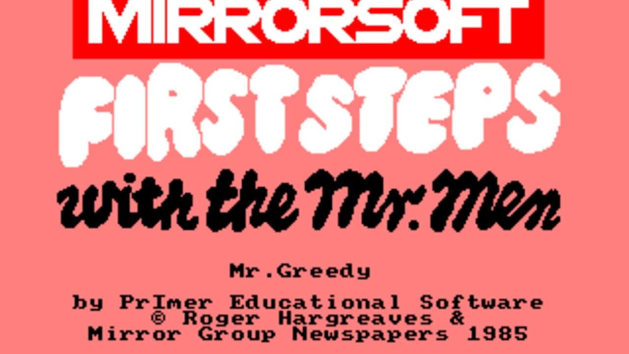 First Steps with the Mr. Men screenshot 1