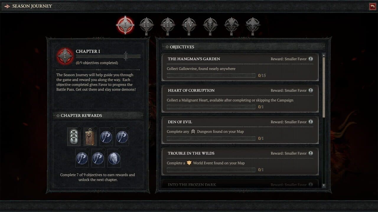 Diablo IV: Season of the Malignant screenshot 1