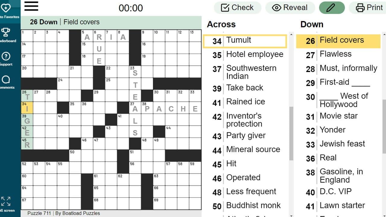 The Daily Crossword thumbnail 2