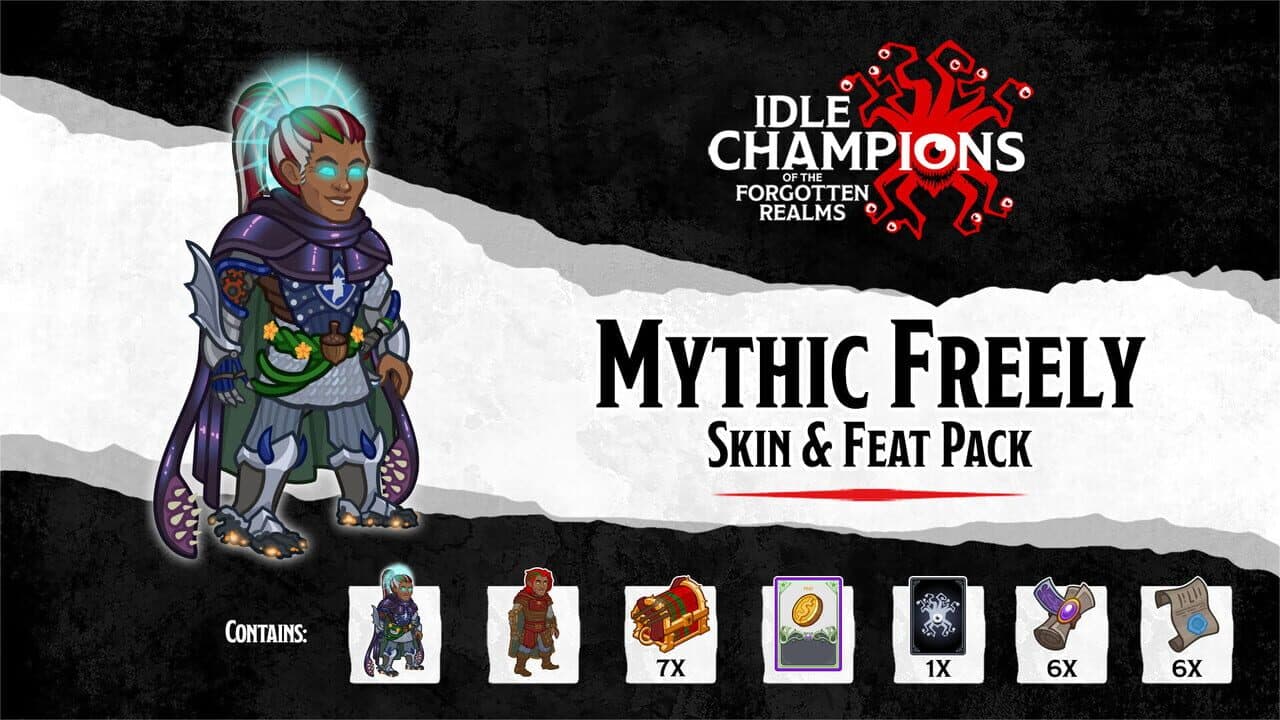 Idle Champions: Mythic Freely Skin & Feat Pack screenshot 1