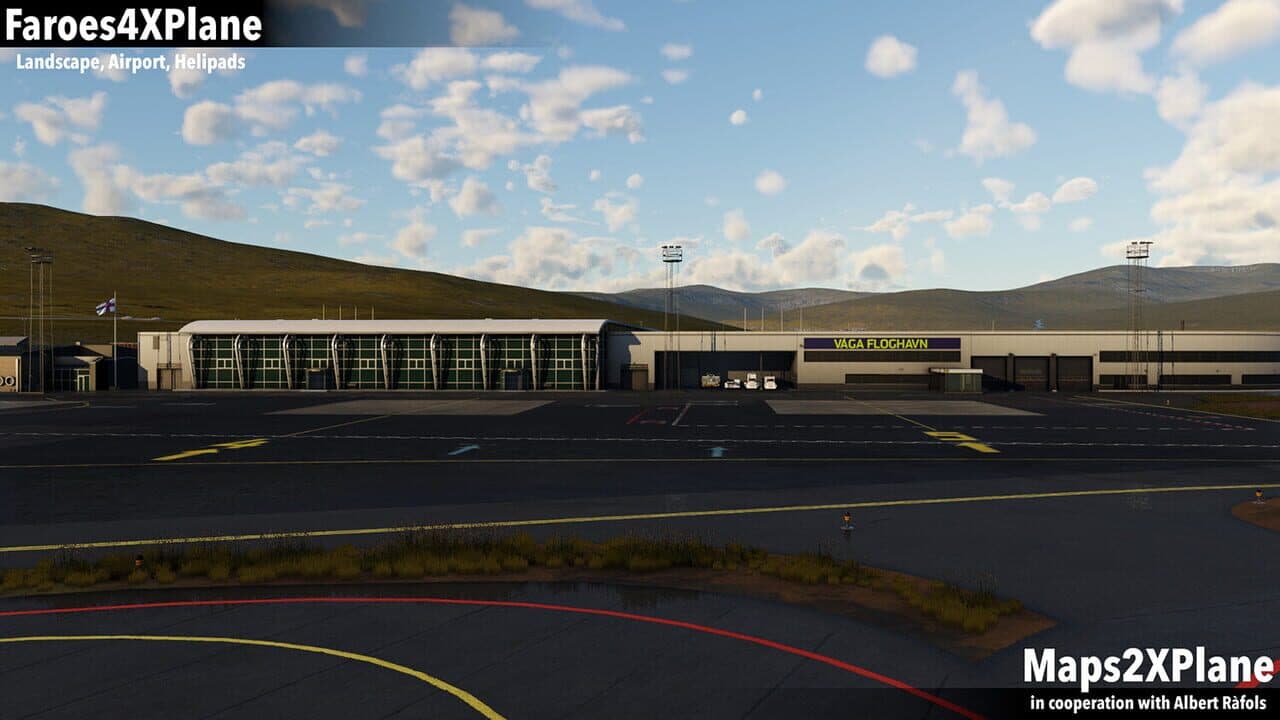 X-Plane 12: Aerosoft - Faroe Islands XP screenshot 1