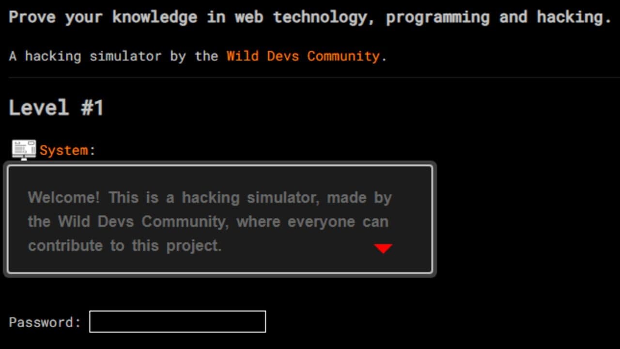 Hacking Simulator screenshot 1