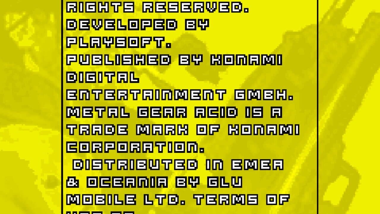 Metal Gear Acid 2: Mobile 3D thumbnail 2