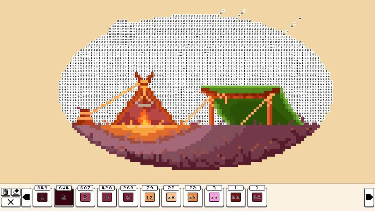 Coloring Pixels: Autumn Pack screenshot 1