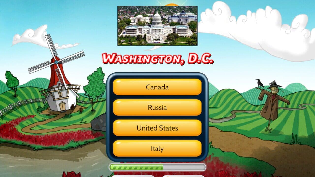 Capitals Quizzer: Countries Mode screenshot 1