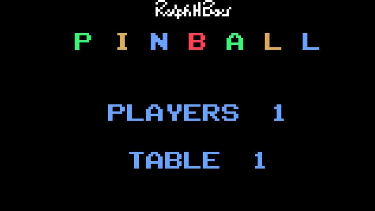 Ralph Baer's Pinball! screenshot 1