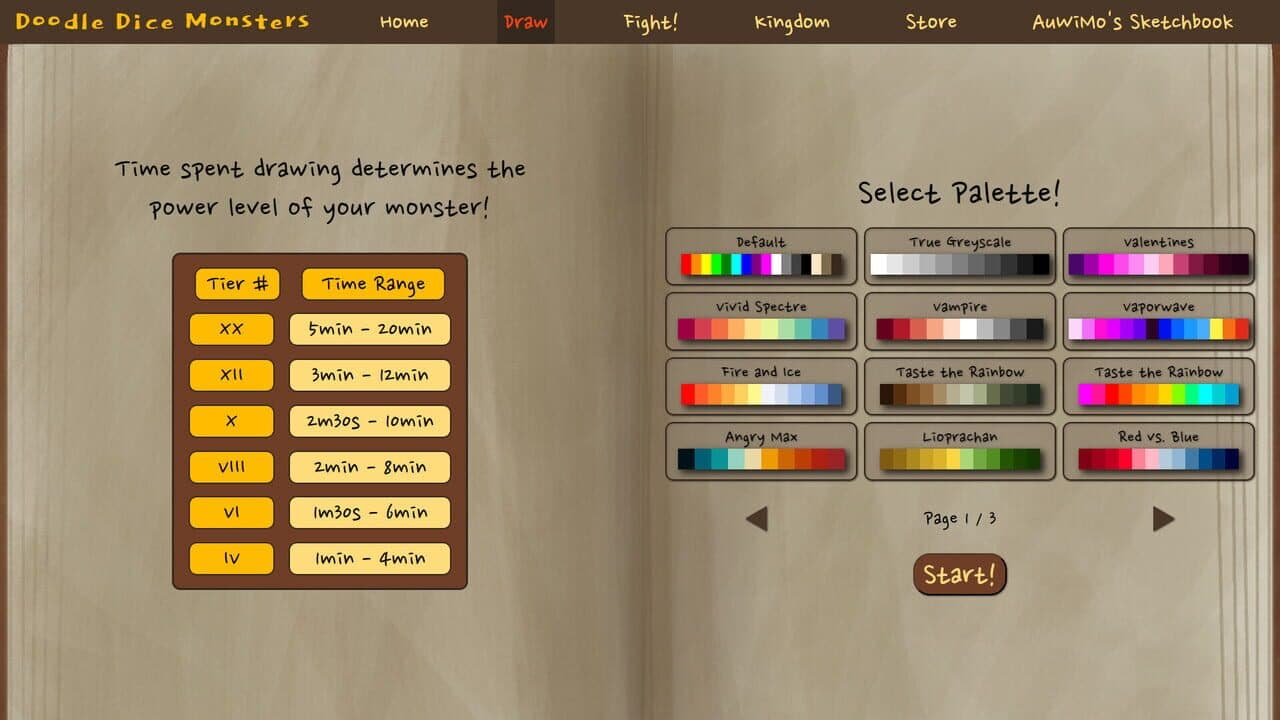 Doodle Dice Monsters screenshot 1