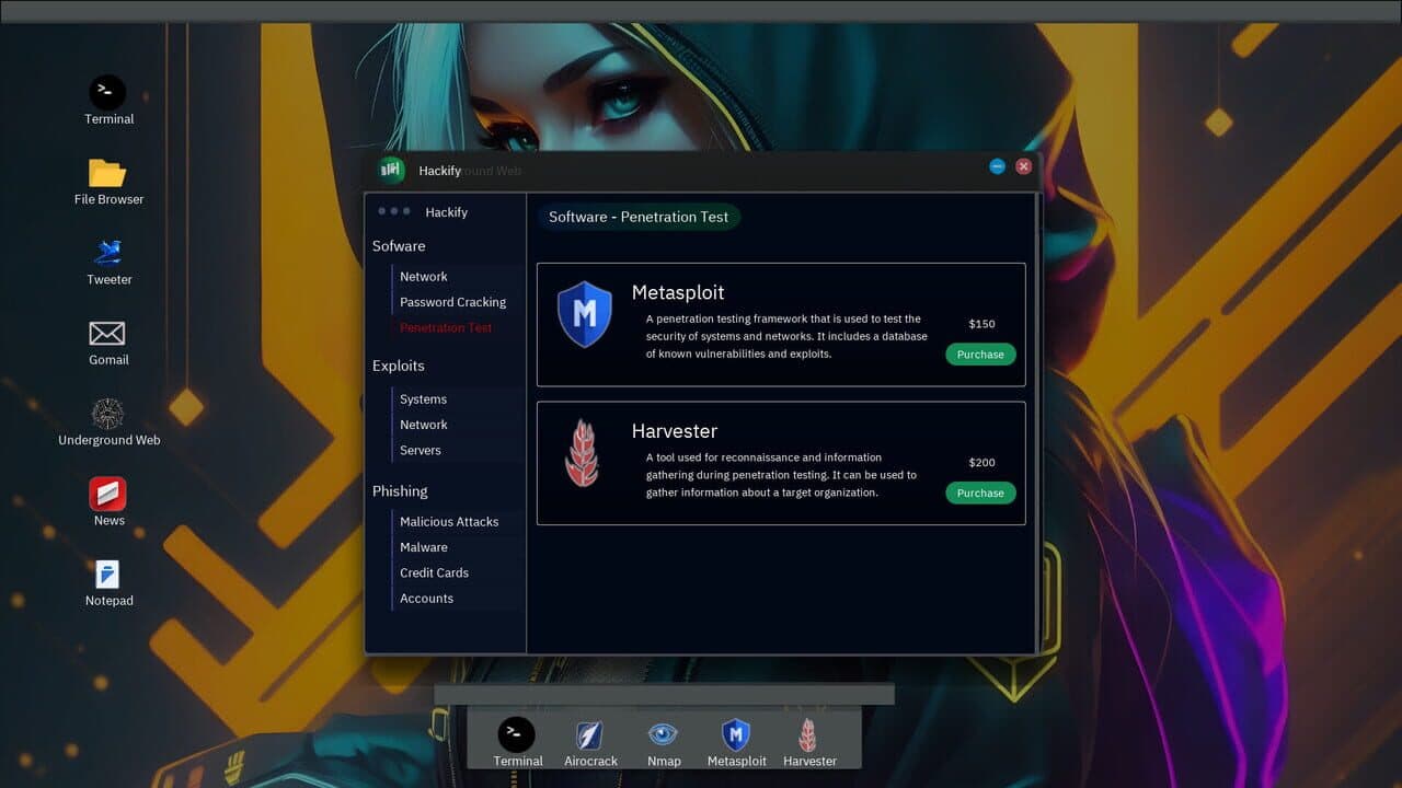Anonymous Hacker Simulator thumbnail 5