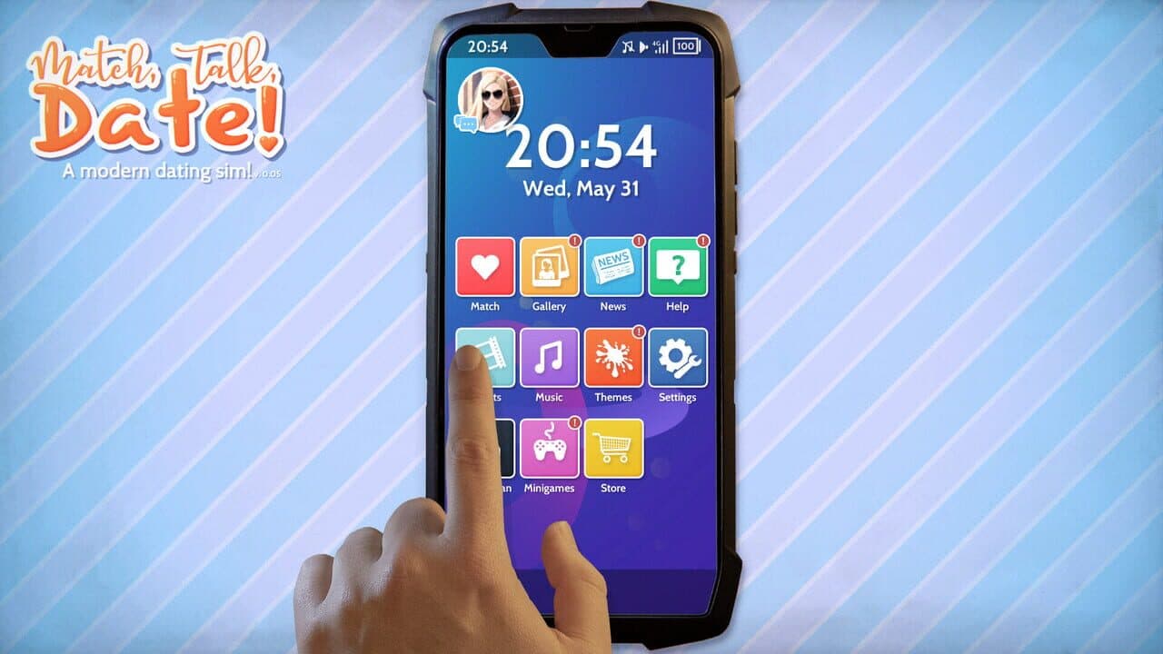 Match, Talk, Date!: A Modern Dating Sim! thumbnail 5