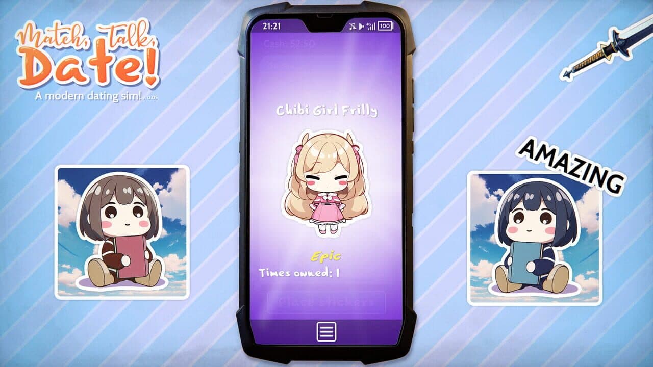 Match, Talk, Date!: A Modern Dating Sim! thumbnail 12