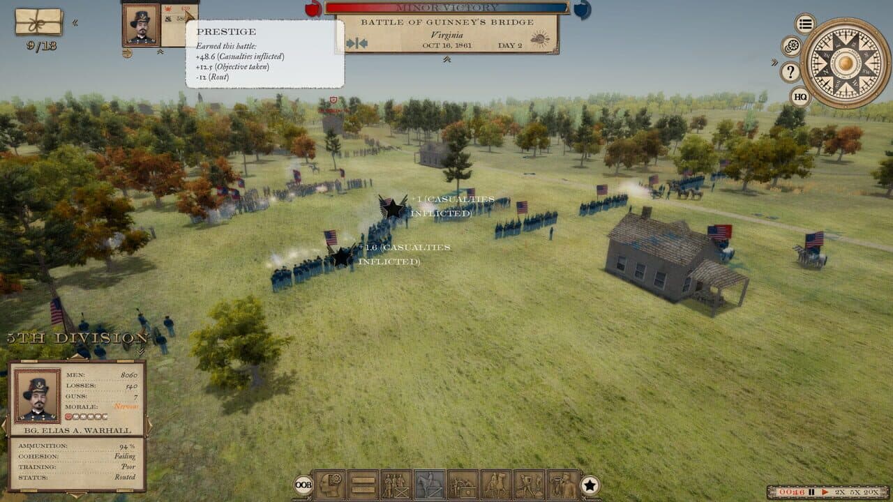 Grand Tactician: The Civil War - Whiskey & Lemons screenshot 1