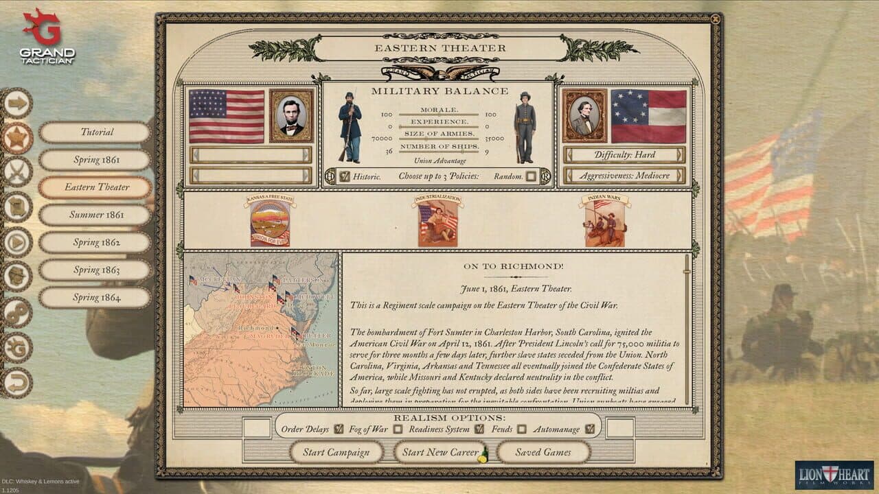 Grand Tactician: The Civil War - Whiskey & Lemons thumbnail 12