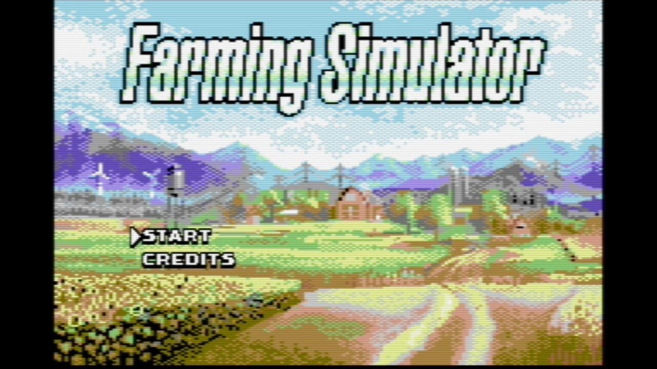 Farming Simulator C64 Edition screenshot 1