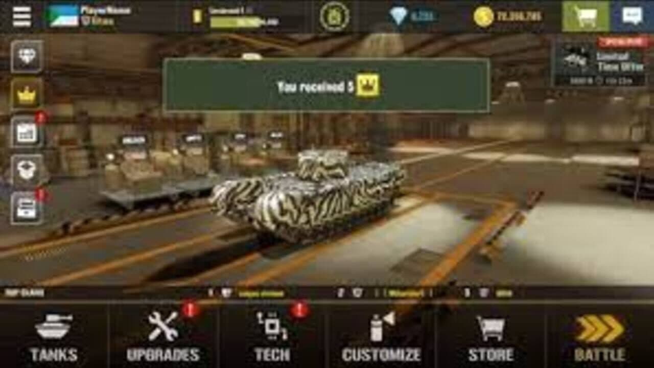 War Machines: Tanks Battle Game thumbnail 5