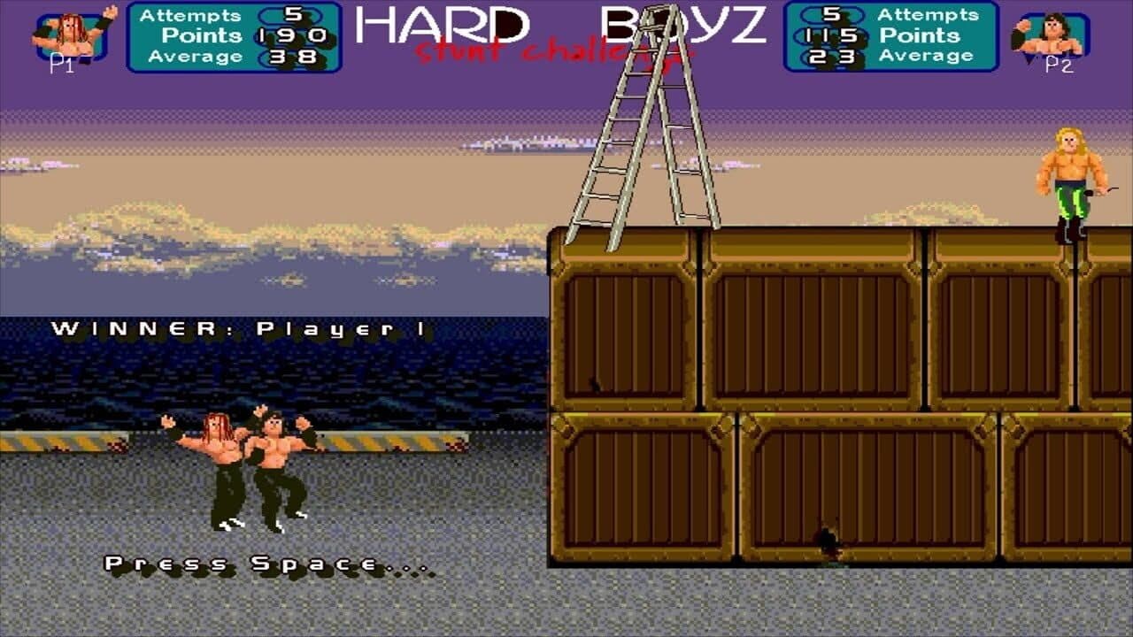 Hardy Boyz Stunt Challenge screenshot 1