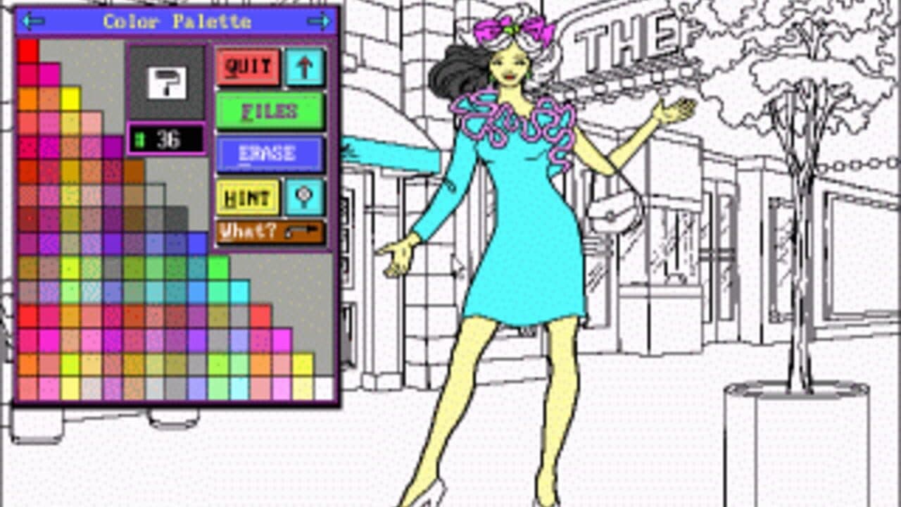 Barbie PC Fashion Design & Color screenshot 1