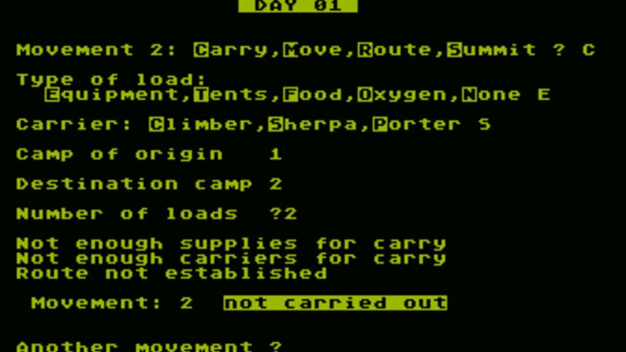 Conquering Everest screenshot 1