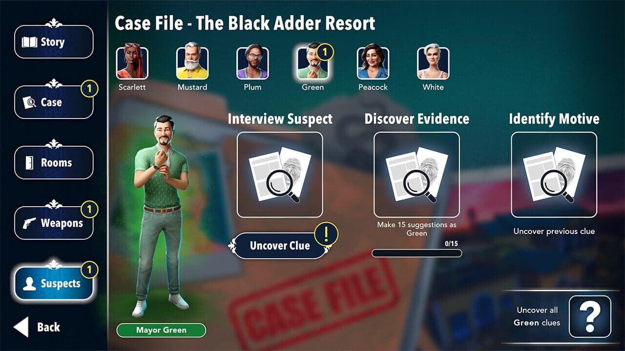 Clue/Cluedo: Black Adder Resort Bundle thumbnail 6