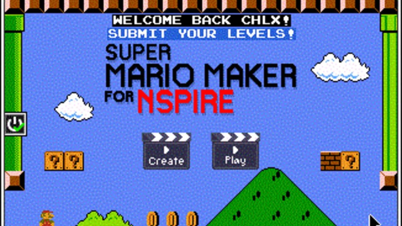 Super Mario Maker for Nspire screenshot 1