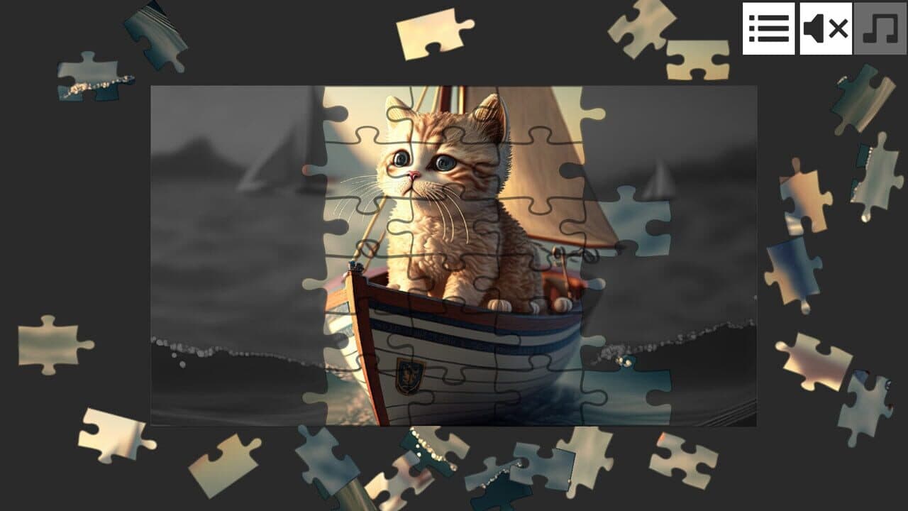 Cat Jigsaw Puzzle Games: Expansion Pack 6 screenshot 1